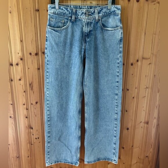 Levi's Superlow Low Rise Relaxed Fit Straight Leg Jeans - Picture 3 of 11